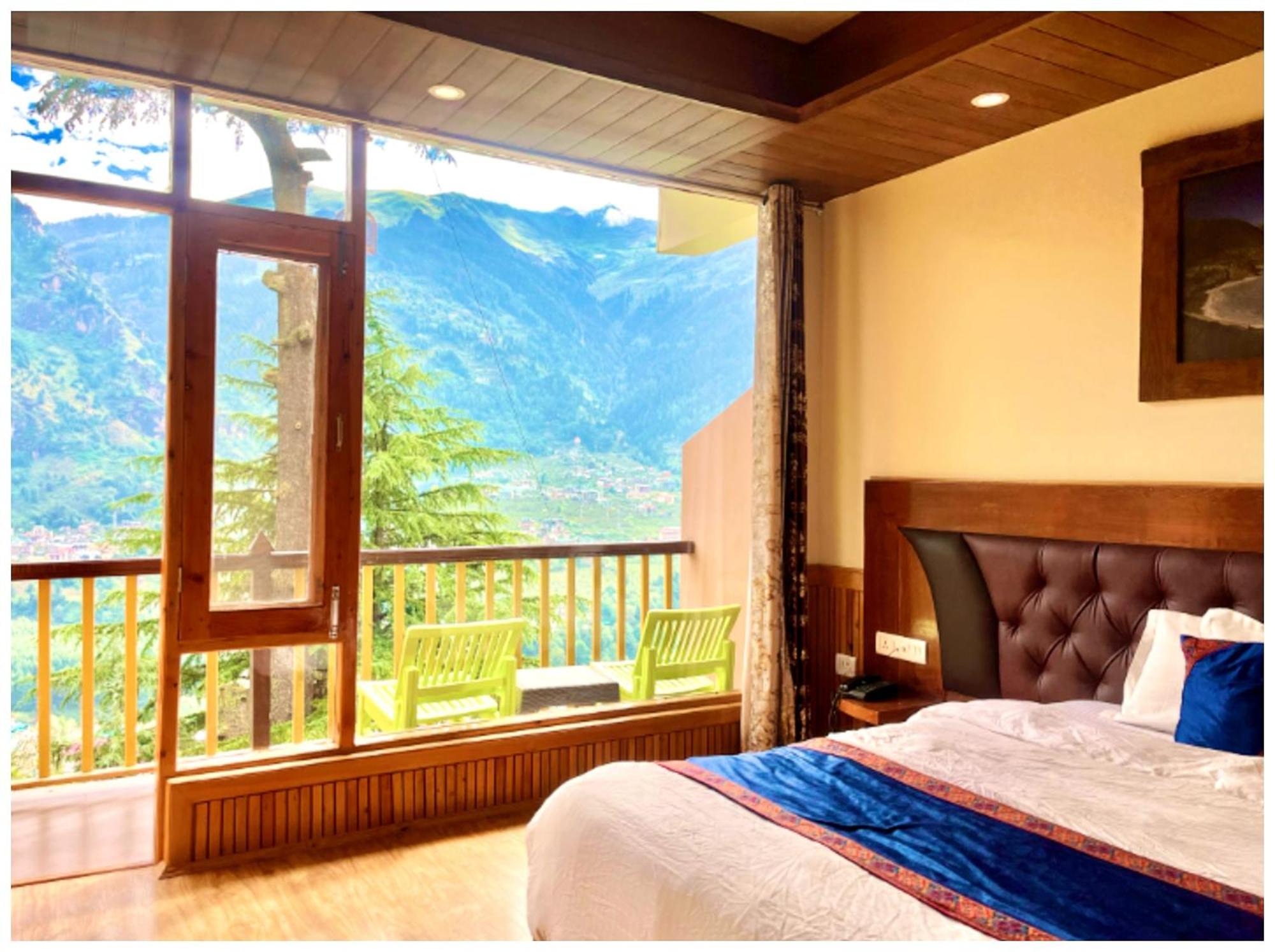 Manali Hotel T H E - B D - R E S O R T - Free Parking - Jungle Safari And Restaurant Facilities -Luxury & Spacious Room - Best Premium Hotel In Manali Ngoại thất bức ảnh