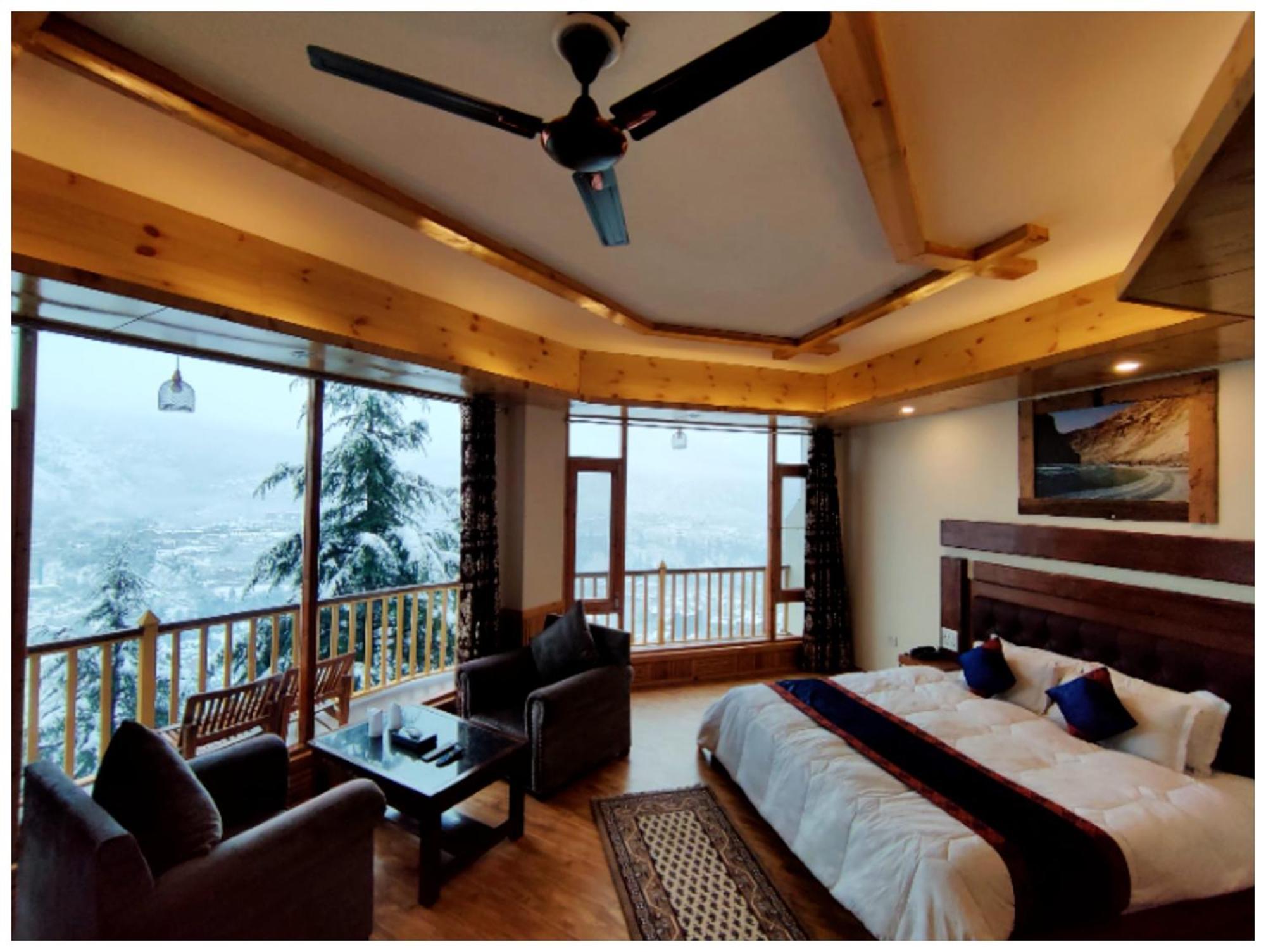 Manali Hotel T H E - B D - R E S O R T - Free Parking - Jungle Safari And Restaurant Facilities -Luxury & Spacious Room - Best Premium Hotel In Manali Ngoại thất bức ảnh